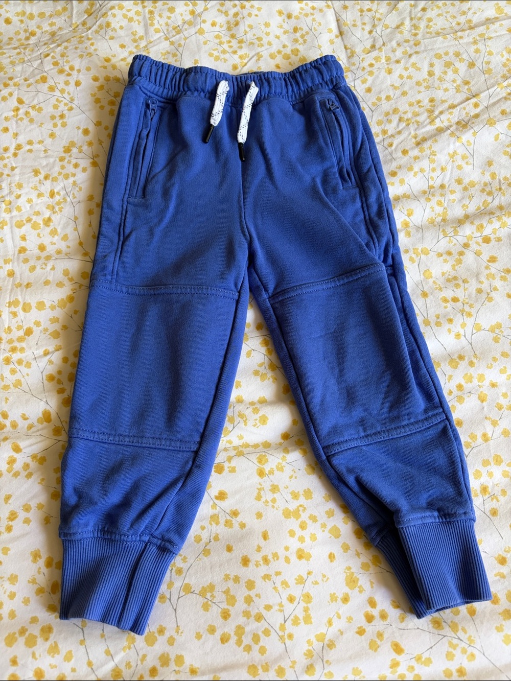 Hanna Anderson Blue Jogger Pants with Drawstring- Periwinkle EUC